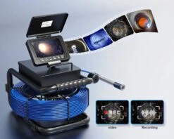 Kloak-tv Med 5" Skærm Og 20 Meter Kabel -Værktøj Salgsbutik kloak tv med 5 skaerm og 20 meter kabel 2