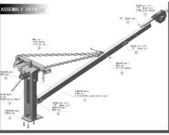 Kran Til Skovvogn - Med Frontgitter Mm. -Værktøj Salgsbutik kran til skovvogn med frontgitter mm 4
