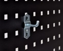 5 Stk. Kroge - Enkelt - 25 Mm - Til Hulplade (10 X 10 Mm) + Værkstedsvogn