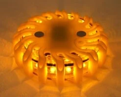 Kuffert Med 3 "skildpadder" / Advarselsblink - Orange -Værktøj Salgsbutik kuffert med 3 skildpadder advarselsblink orange 2