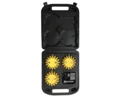 Kuffert Med 3 "skildpadder" / Advarselsblink - Orange