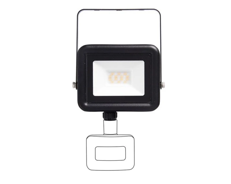 LED Arbejdslampe 230 Volt - 10 Watt 2 LED Arbejdslampe 230 Volt - 10 Watt - Billede 2