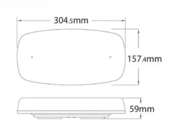 LED Lygtebro - Med Batteri - 30 Cm -Værktøj Salgsbutik led lygtebro med batteri 30 cm 2