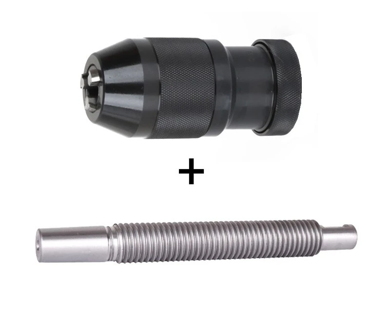 M18 Gevindstang + 16 Mm Borepatron Til Trædrejebænk TMC1000 1 M18 Gevindstang + 16 Mm Borepatron Til Trædrejebænk TMC1000