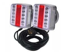 Magnetisk Baglygtesæt - Med LED Lys -Værktøj Salgsbutik magnetisk baglygtest med led lys 1