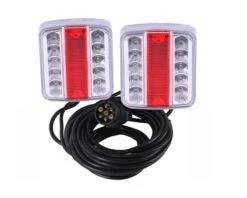 Magnetisk Baglygtesæt - Med LED Lys