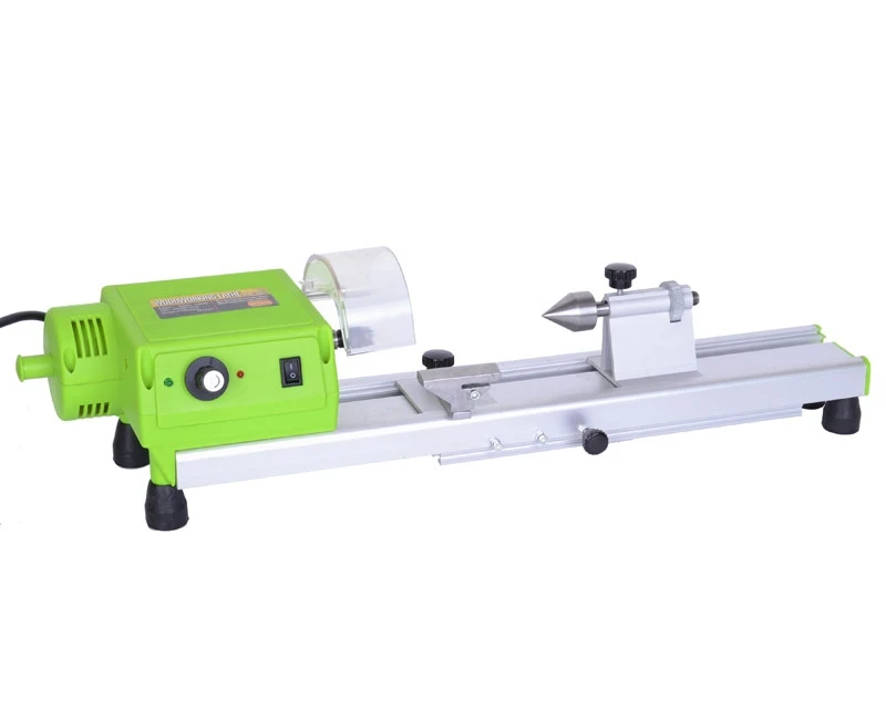 Mini Trædrejebænk 480 Watt Med Variabel Hastighed 1 Mini Trædrejebænk 480 Watt Med Variabel Hastighed