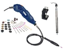 FERM Minisliber Med Flexslange Og 40 Stk. Tilbehør