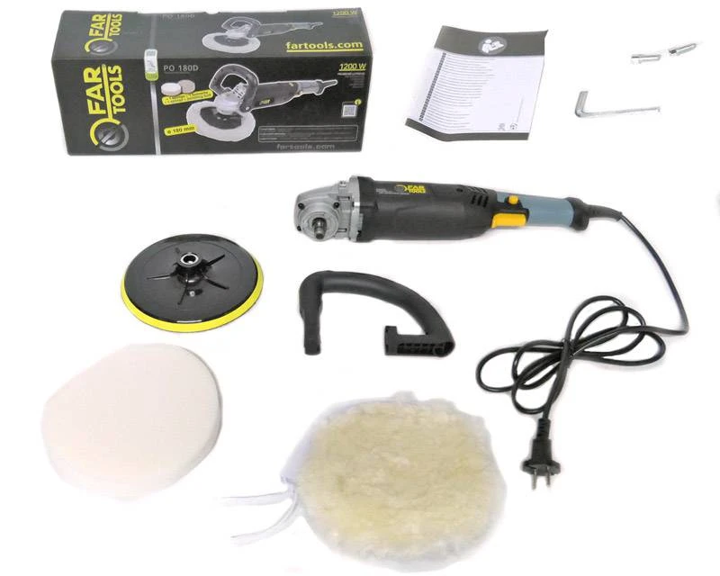 Fartools Polermaskine - Ø180 Mm 2 Fartools Polermaskine - Ø180 Mm - Billede 2