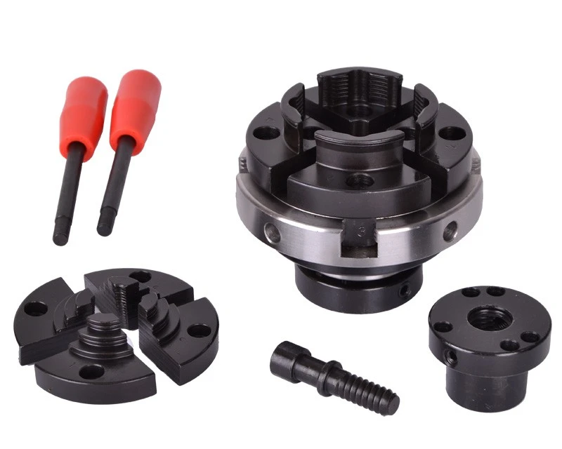 Centrerpatron Firklo Sæt - Til 18 Mm Og 1" (25,4 Mm) Aksel 2 Centrerpatron Firklo Sæt - Til 18 Mm Og 1" (25,4 Mm) Aksel - Billede 2