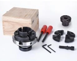 Centrerpatron Firklo Sæt - Til 18 Mm Og 1" (25,4 Mm) Aksel