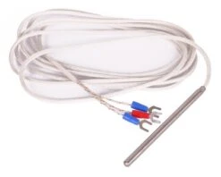 PT1000 Temperaturføler / Røggas Sensor - 2,5 Meter Kabel