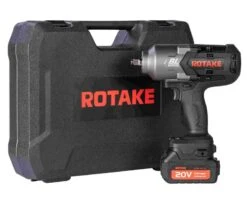 Rotake ½" Akku Slagnøgle - 20 Volt - 1700 Nm -Værktøj Salgsbutik rotake slagnoegle 20 volt 40 ah 1700 nm 3