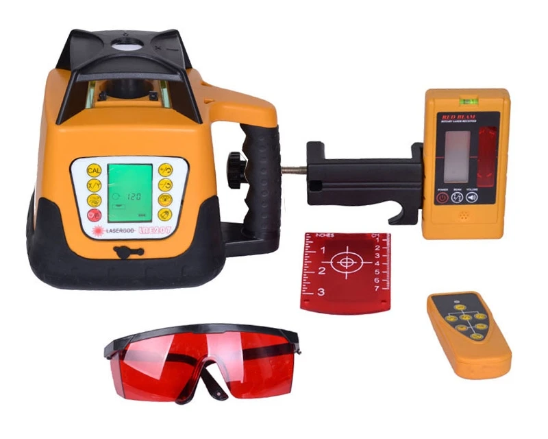 Rotorlaser Med Digital Display + Trefod + Stadie 2 Rotorlaser Med Digital Display + Trefod + Stadie - Billede 2