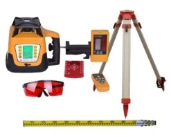 Rotorlaser Med Digital Display + Trefod + Stadie