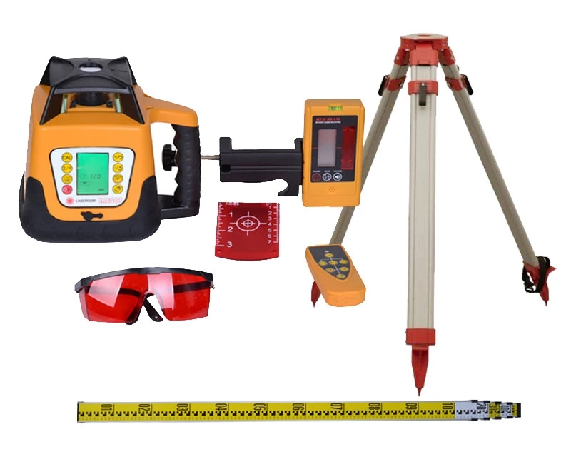 Rotorlaser Med Digital Display + Trefod + Stadie 1 Rotorlaser Med Digital Display + Trefod + Stadie