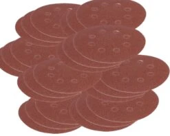 Sandpapir Ø125 Mm - 25 Stk. - Til Excentersliber