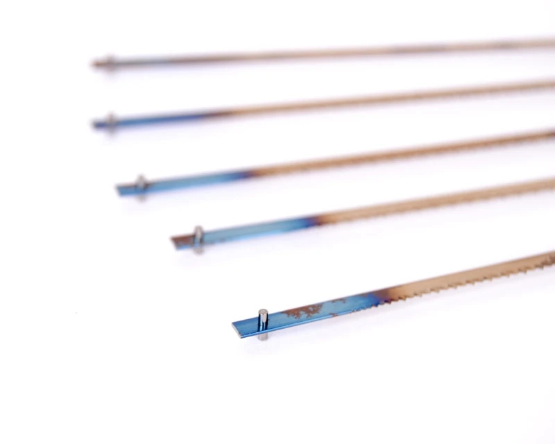 Savklinger T/dekupørsav - Til Metal - 10 TPI 2 Savklinger T/dekupørsav - Til Metal - 10 TPI - Billede 2