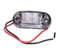 Positionslys - Hvid - 1 Watt - 12/24 Volt -Værktøj Salgsbutik sidemarkeringslys multivolt 4