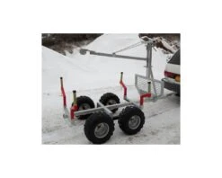 Skovvogn 1.000 Kg Med Kran Og Boogie Hjul -Værktøj Salgsbutik skovvogn 1000 kg med kran 2