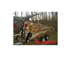 Skovvogn 1.000 Kg Med Kran Og Boogie Hjul -Værktøj Salgsbutik skovvogn 1000 kg med kran 4