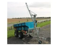 Skovvogn Med 1,2 M³ Kasse + Kran -Værktøj Salgsbutik skovvogn med kasse 12 m kran 2