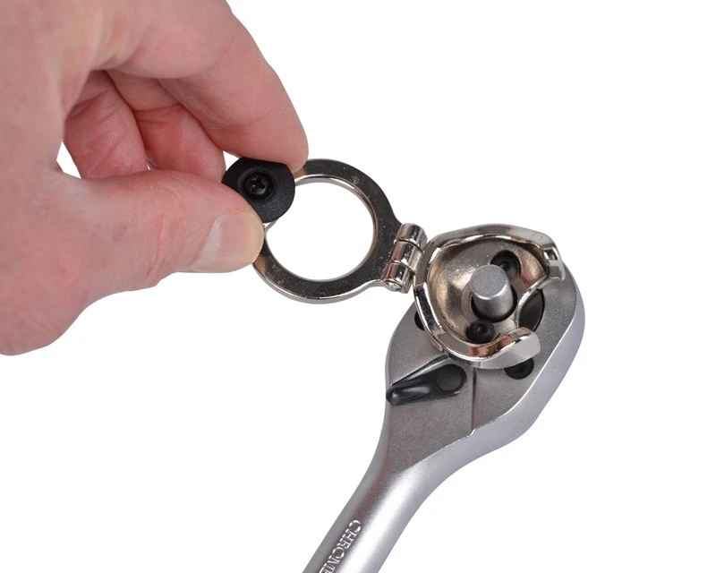 Skraldenøgle 3/8" Med Håndsving 3 Skraldenøgle 3/8" Med Håndsving - Billede 3