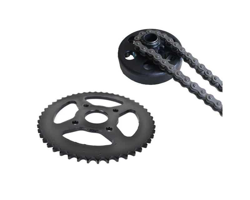 Slyngkobling Til Kædetræk 20 Mm Aksel - Inkl. Kæde Og Tandhjul 1 Slyngkobling Til Kædetræk 20 Mm Aksel - Inkl. Kæde Og Tandhjul