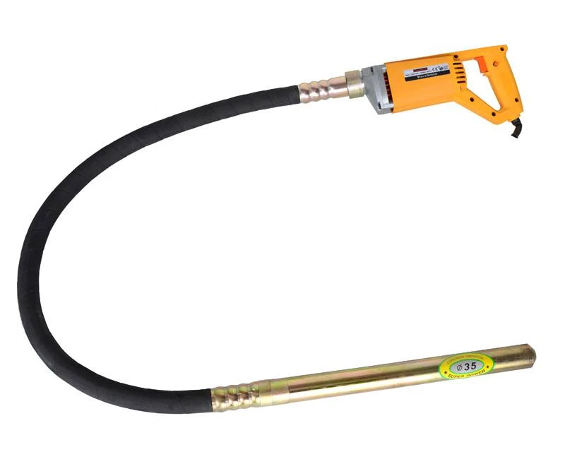 Stavvibrator Til Beton 800 Watt - 1,5 Meter Slange 1 Stavvibrator Til Beton 800 Watt - 1,5 Meter Slange