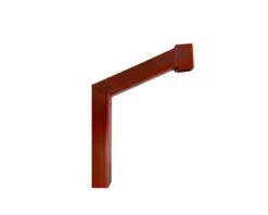 Stolpe Til Skovvogn - Nedre Del _ Rød