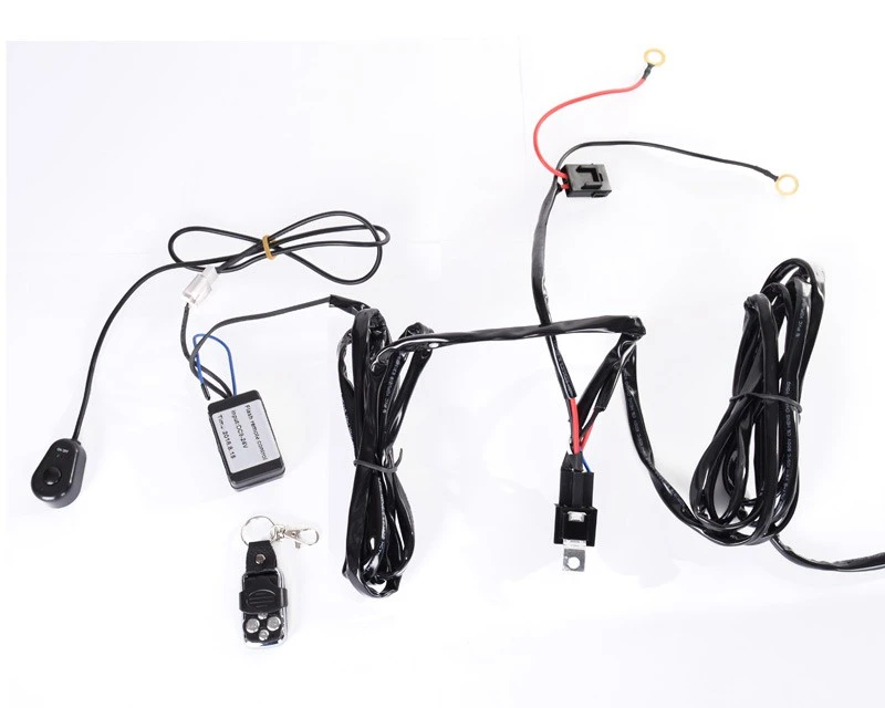 Monteringsledning Med Trådløs Fjernbetjening, Trykknap Og Relæ 1 Monteringsledning Med Trådløs Fjernbetjening, Trykknap Og Relæ