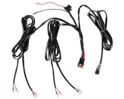 Monteringsledning Med 80A Relæ Og Vippekontakt - 4 Udtag