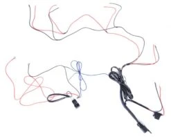 Monteringsledning Med Vippekontakt Og 40 A Relæ Til Fx 4 Lamper