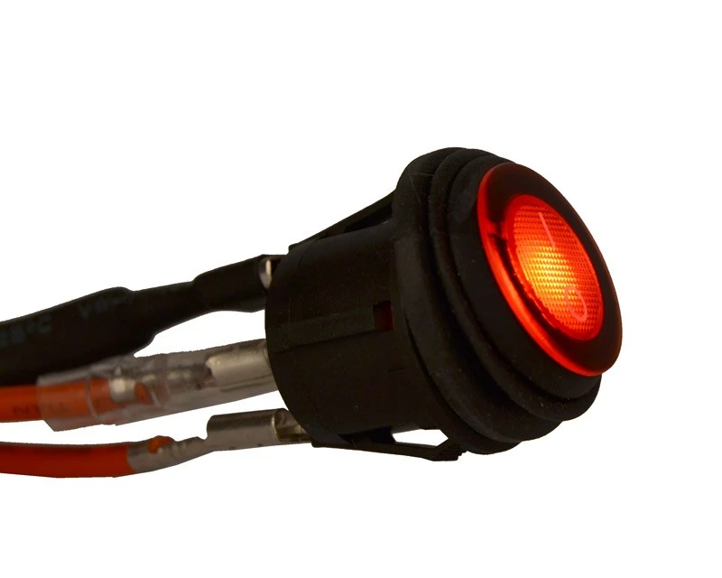 Monteringsledning Med Vippekontakt, Stik Og Sikring 2 Monteringsledning Med Vippekontakt, Stik Og Sikring - Billede 2