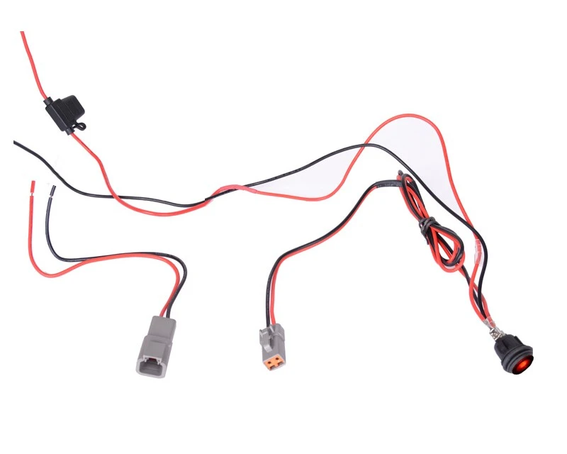 Monteringsledning Med Vippekontakt, Stik Og Sikring 1 Monteringsledning Med Vippekontakt, Stik Og Sikring