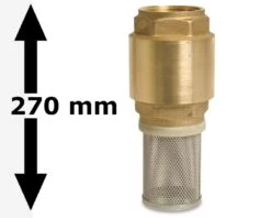 Sugekurv / Sugesi - 3" Med Kontraventil