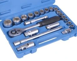 Topnøglesæt 22 Dele Tommemål 5 Topnøglesæt 22 Dele Tommemål -Værktøj Salgsbutik topnglest 22 dele tommemaal 2