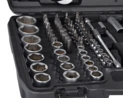 Topnøglesæt ¼" + ½" - Med 82 Dele -Værktøj Salgsbutik topnglest 82 dele 2