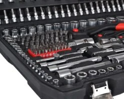 Topnøglesæt - Proff - Med 216 Dele -Værktøj Salgsbutik topnglest proff 216 dele 3