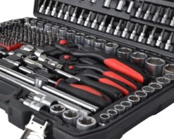 Topnøglesæt - Proff - Med 216 Dele -Værktøj Salgsbutik topnglest proff 216 dele 4