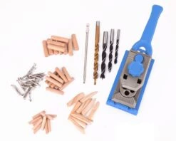 Trædyvelsæt 6 - 8 - 10 Mm