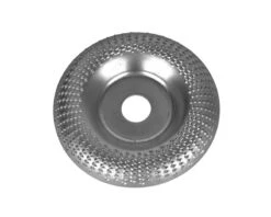 Trærasp - 125 Mm - Kraftig Buet Overflade