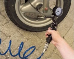 FERM Trykluft Pumpepistol/dæktryksmåler -Værktøj Salgsbutik trykluft pumpepistol dktryksmaaler 2