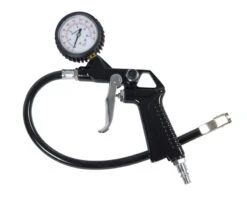 FERM Trykluft Pumpepistol/dæktryksmåler
