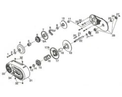 Vario Kobling Til Go-kart (motor Med 25 Mm Aksel) 10 Vario Kobling Til Go-kart (motor Med 25 Mm Aksel) -Værktøj Salgsbutik vario kobling til go kart motor med 25 mm aksel 5