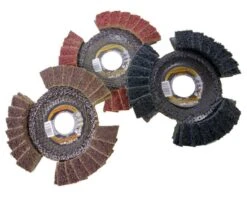 VLS Vision Lamelsliber / Flapskiver 125 Mm - Sæt Med 3 Stk