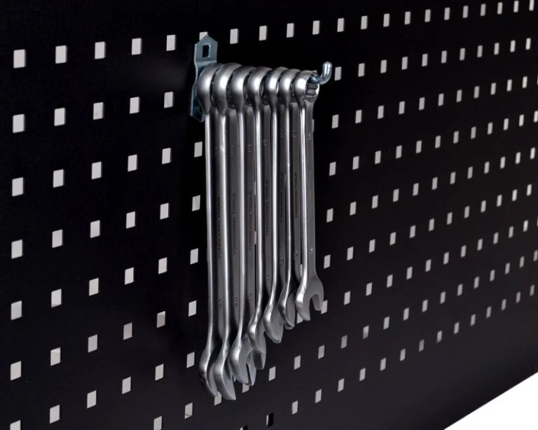 Værktøj Salgsbutik 16 Værktøj Salgsbutik -Værktøj Salgsbutik krog enkelt 91mm til hulplade 1 768x614 1